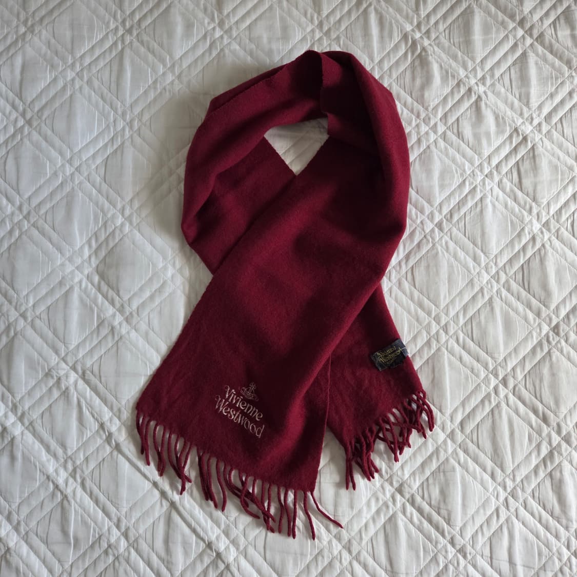 VIVIENNE WESTWOOD wool 100% Muffler 상품이미지8