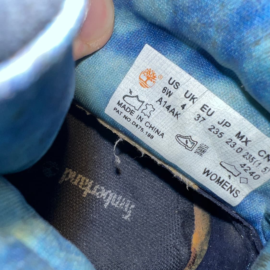 팀버랜드 롤탑 네이비 부츠 상품이미지7