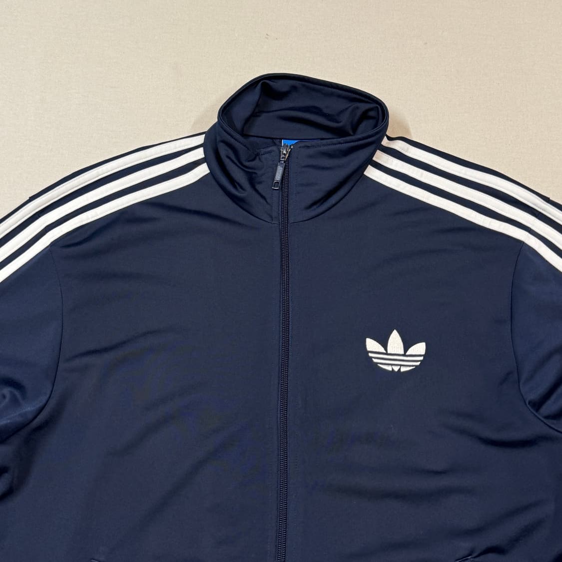 XL) 아디다스 파이어버드 삼선 져지 트랙탑 집업 네이비 W23 상품이미지3