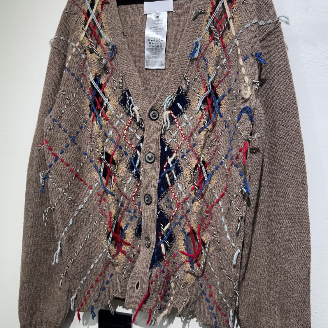 [L] 마르지엘라 23FW 컷아웃 가디건 상품이미지4