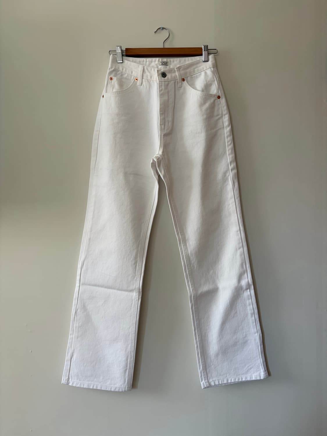 샵오눅 white egg jeans 화이트팬츠 시시아사우르스 상품이미지9