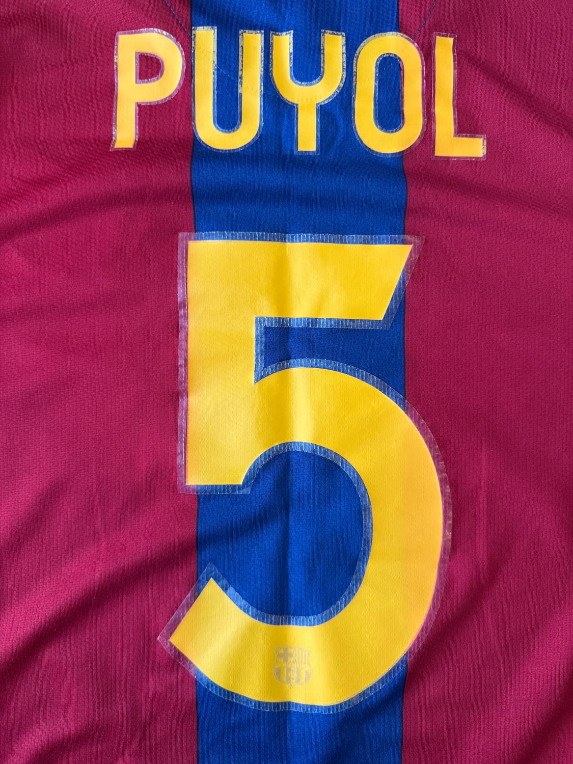 [해외M]07-08 바르셀로나 홈 캄프누 50주년 기념 유니폼 상품이미지3