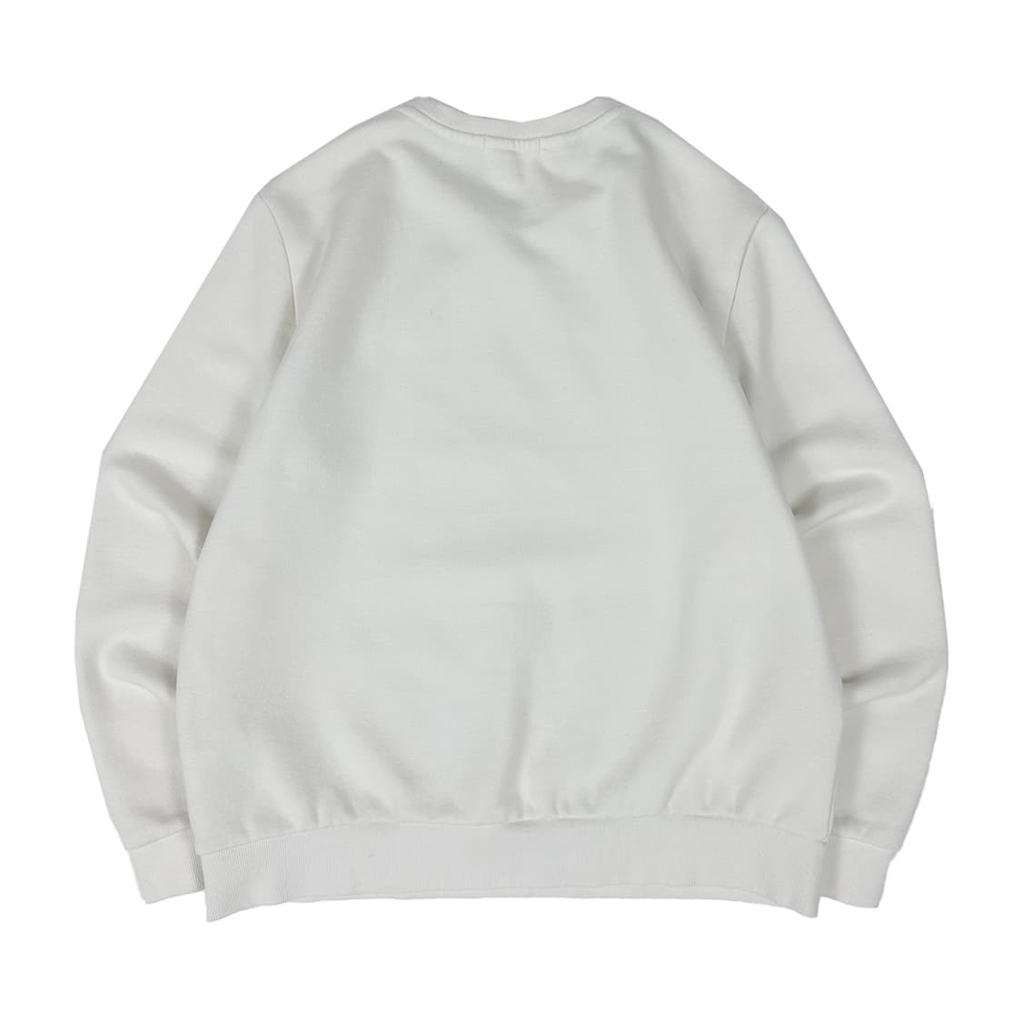 게스 화이트 기모 맨투맨 상품이미지2