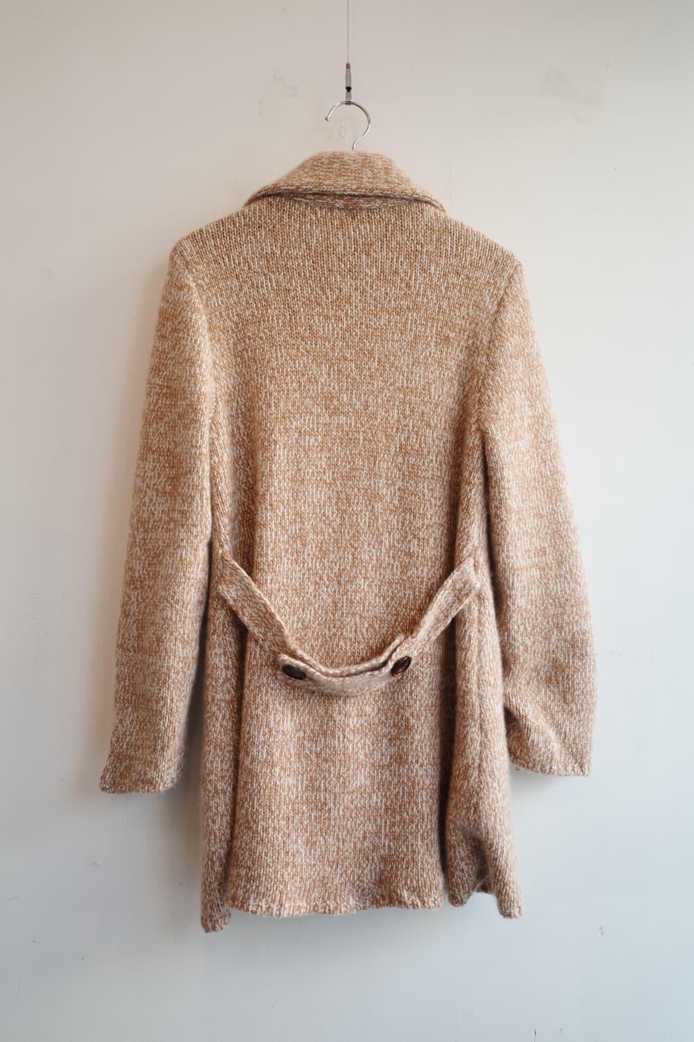 Japan brand 캐시미어100 멜란지 니트 가디건 상품이미지8