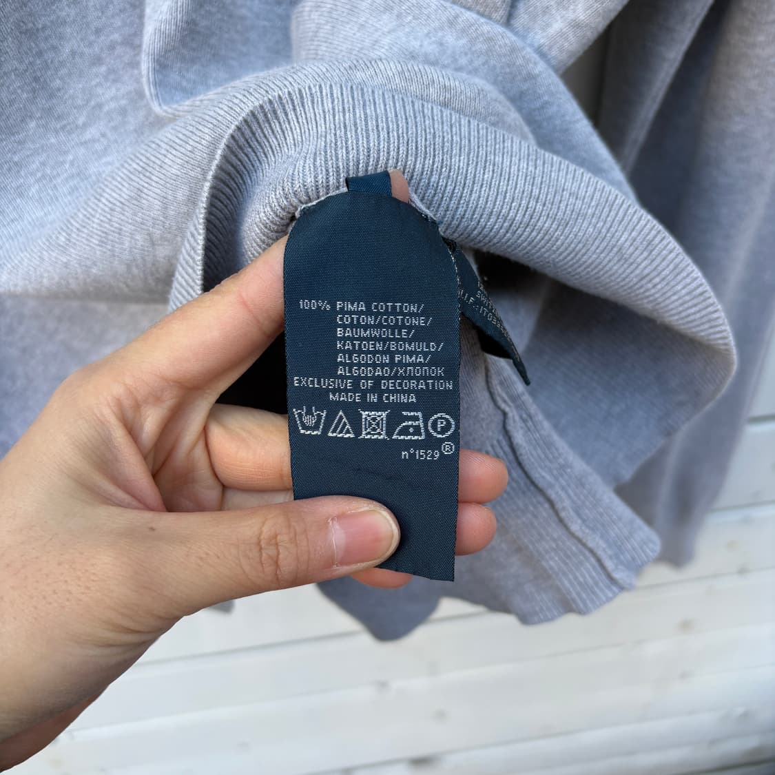 Polo 폴로 브이넥 니트 상품이미지7