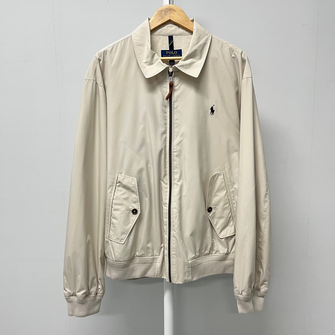 [XXL] 폴로 랄프 로렌 패커블 발수 자켓 해링턴자켓 베이지 상품이미지1