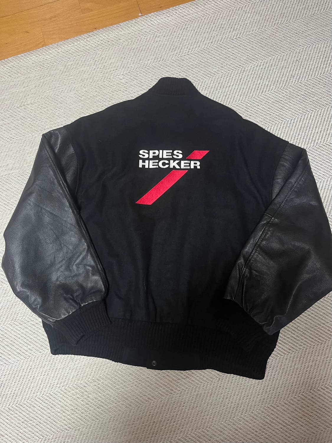 (XL) 빈티지 소가죽 레더 바시티 자켓 야구잠바 패딩 상품이미지2