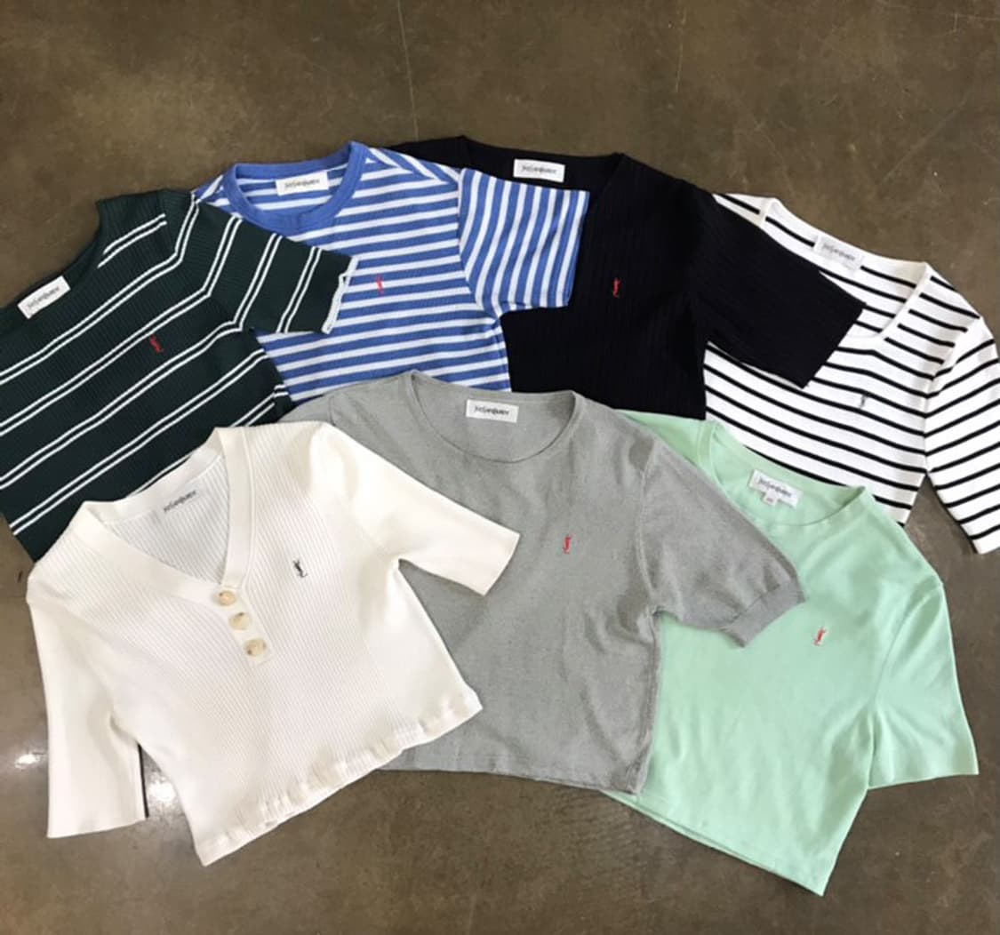 입생 여름니트 크롭리폼 상품이미지2