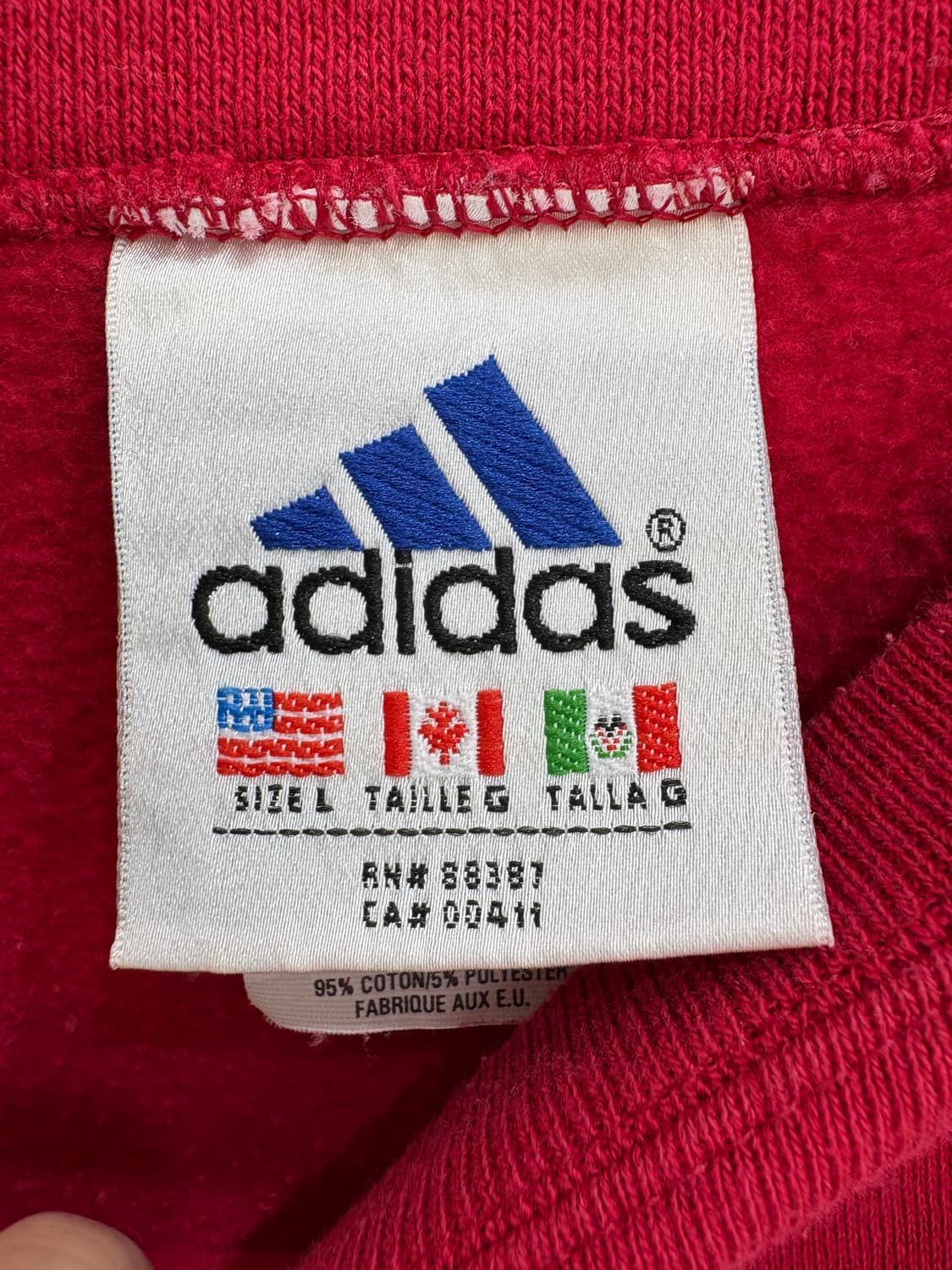 ADIDAS (Made in USA) 맨투맨 상품이미지7