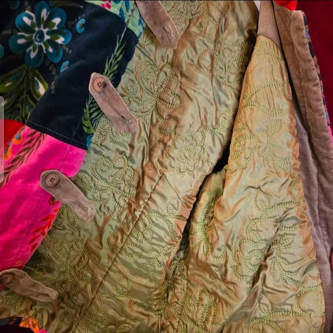 오일릴리(Oilily) 멀티컬러 벨루어 버튼 자켓 상품이미지5