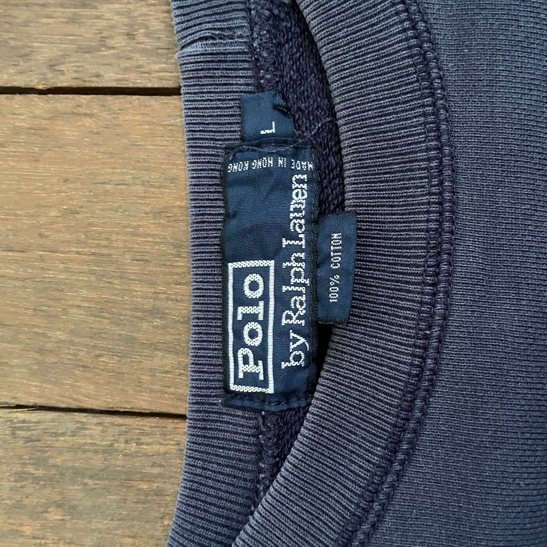 90’s 폴로 랄프로렌 테디베어 맨투맨 상품이미지2