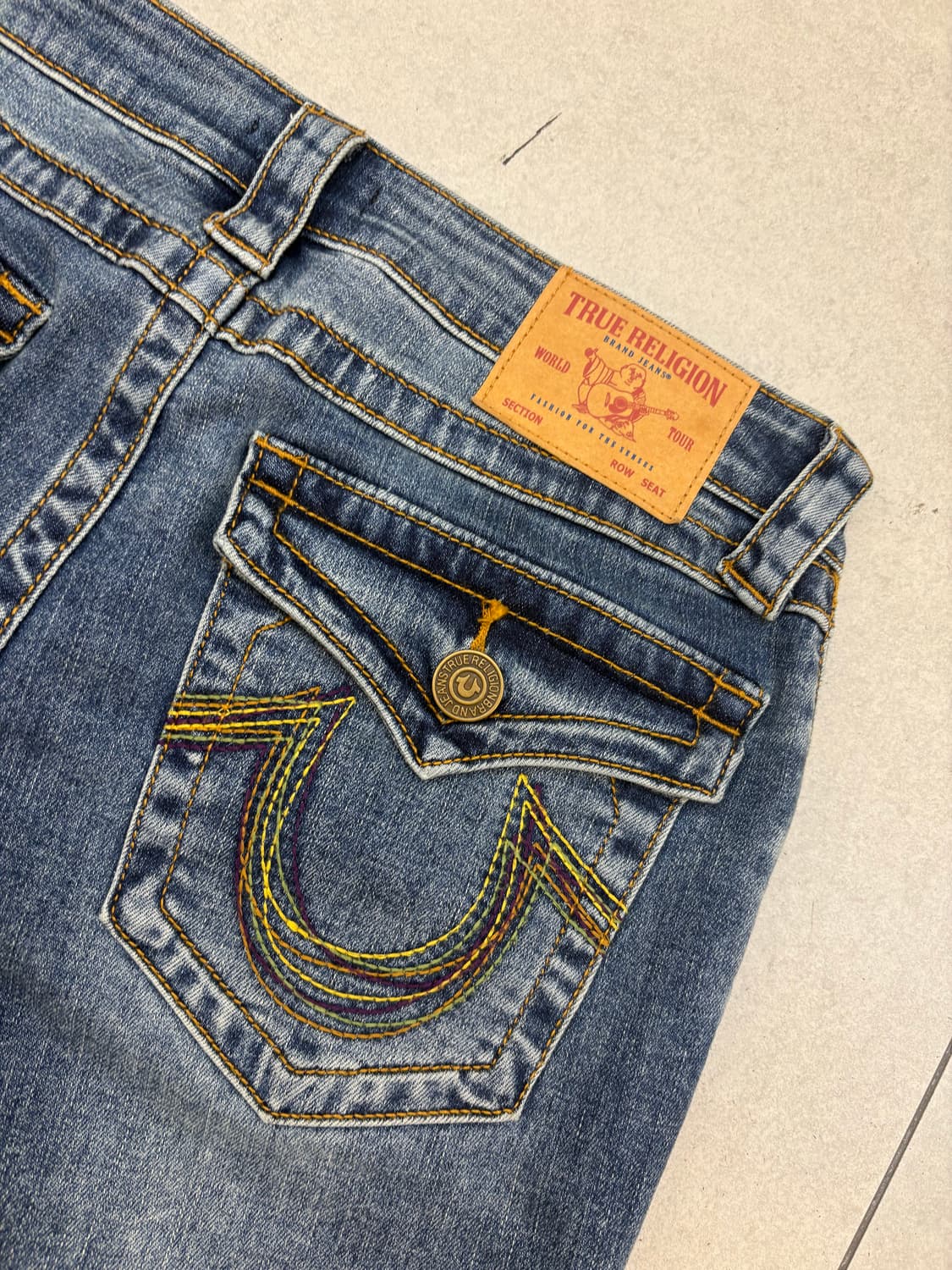 트루릴리전 월드투어 부츠컷 데님 상품이미지5