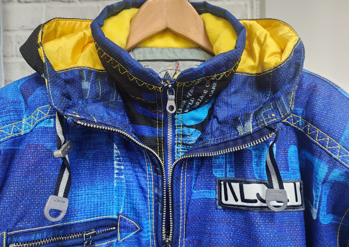 엘레쎄 LOCK ON 빈티지 스키복 스노우보드복 90 올드스쿨 스노보드복 상품이미지4