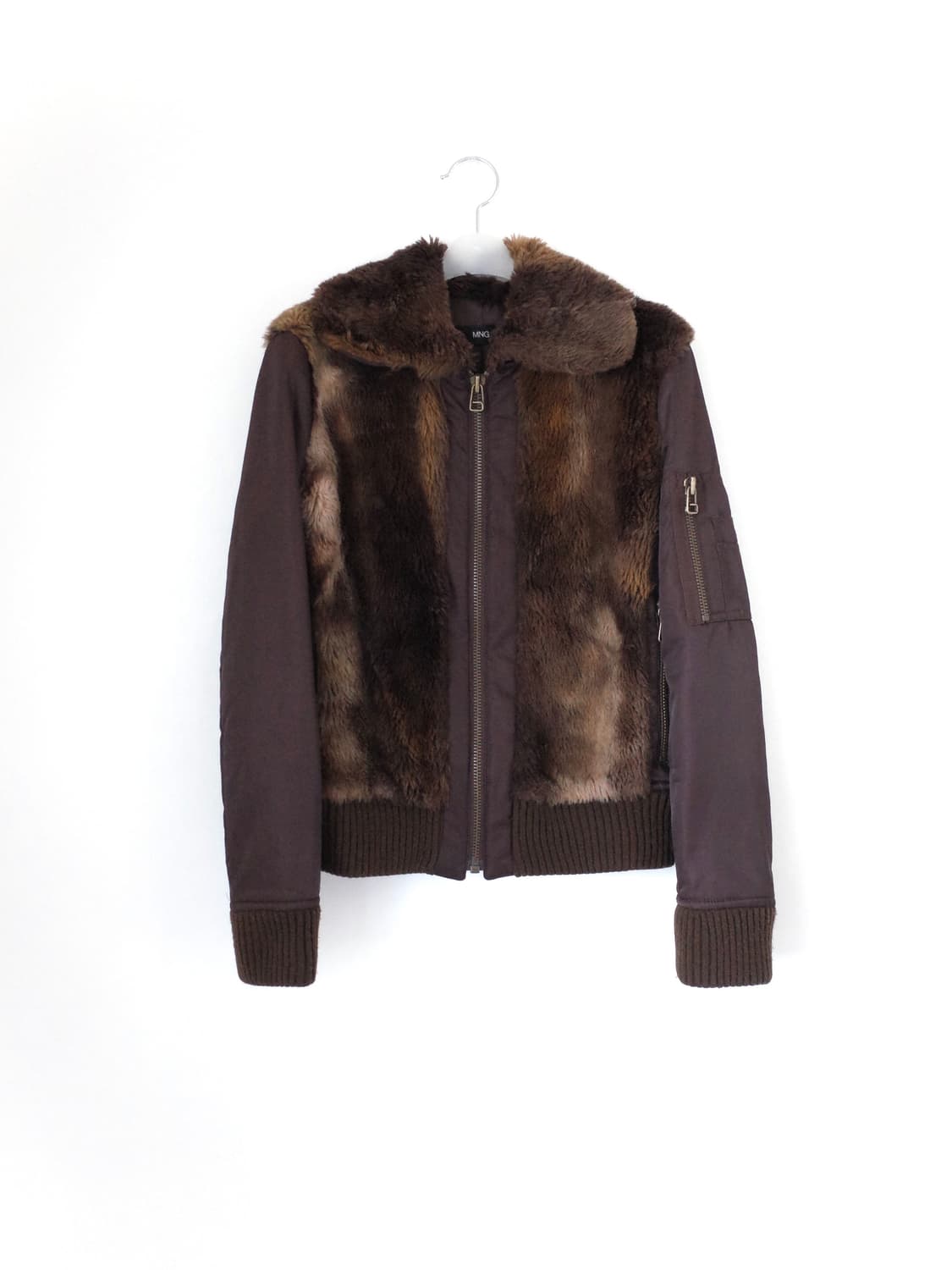 MANGO 퍼 자켓 상품이미지2