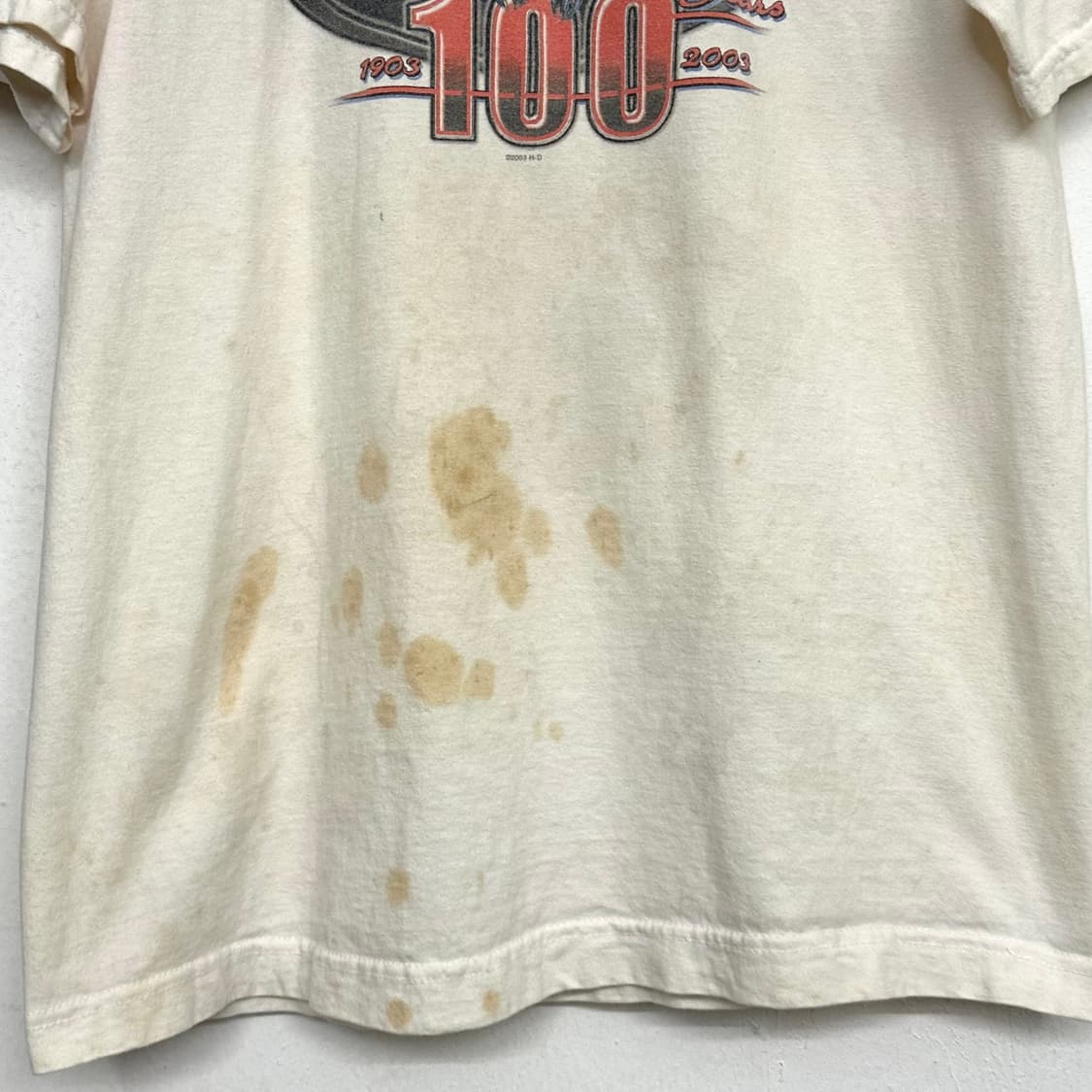 2003 할리데이비슨 100주년 기념 인디애나 티 상품이미지3