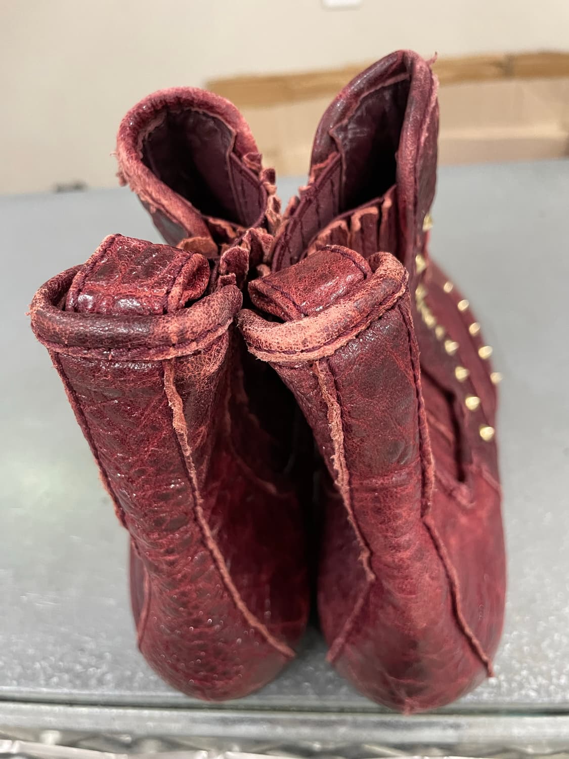 쟈딕 앤 볼태르 레더 스터드 앵클 부츠 40 상품이미지10