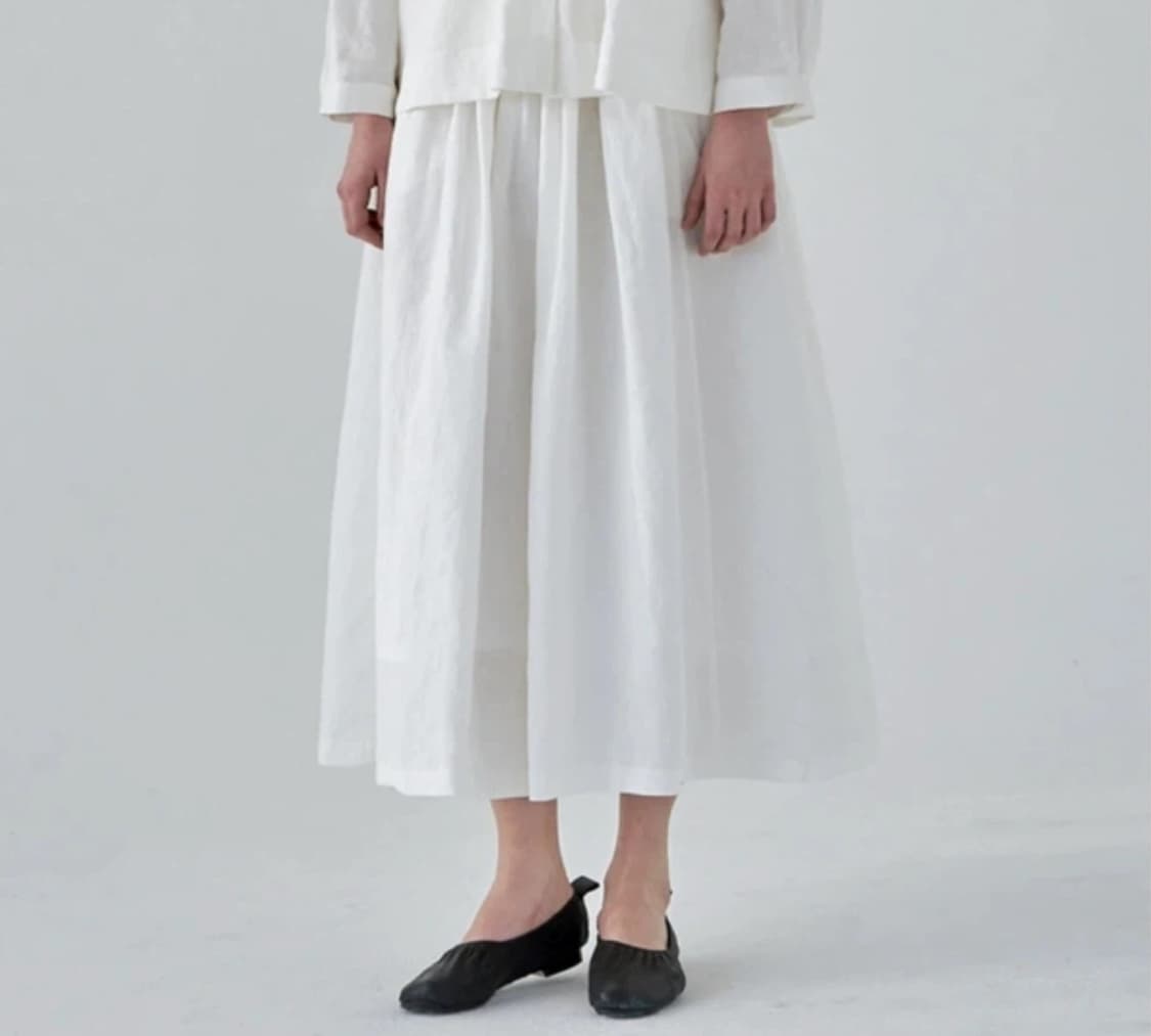 유노이아 모네 스커트 크림 S 상품이미지1