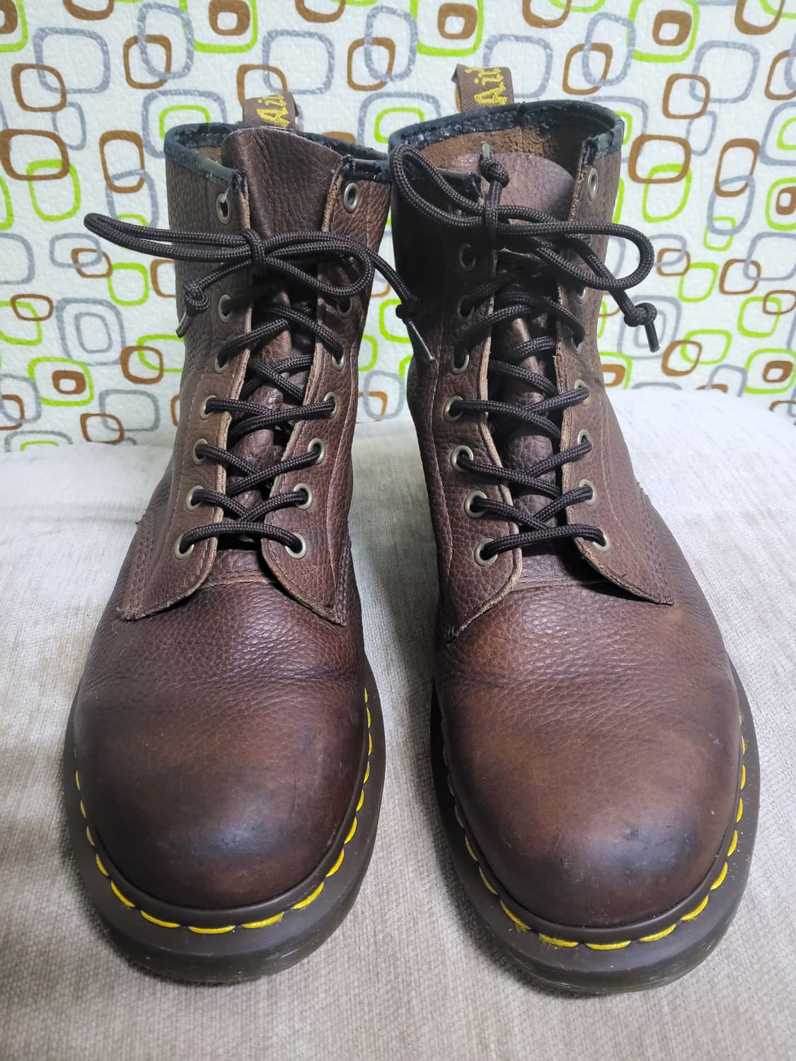 닥터마틴1460 모델 8홀 280사이즈 브라운  상품이미지1