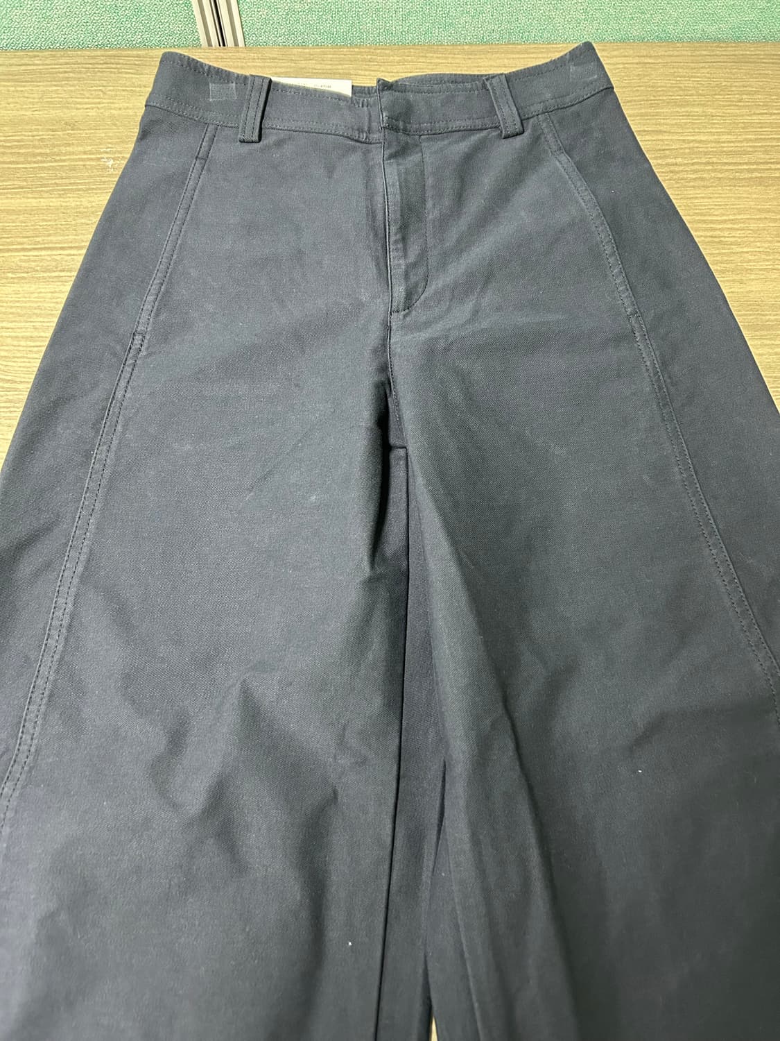 유니클로 저지배럴레그팬츠 69 Navy S사이즈 상품이미지1