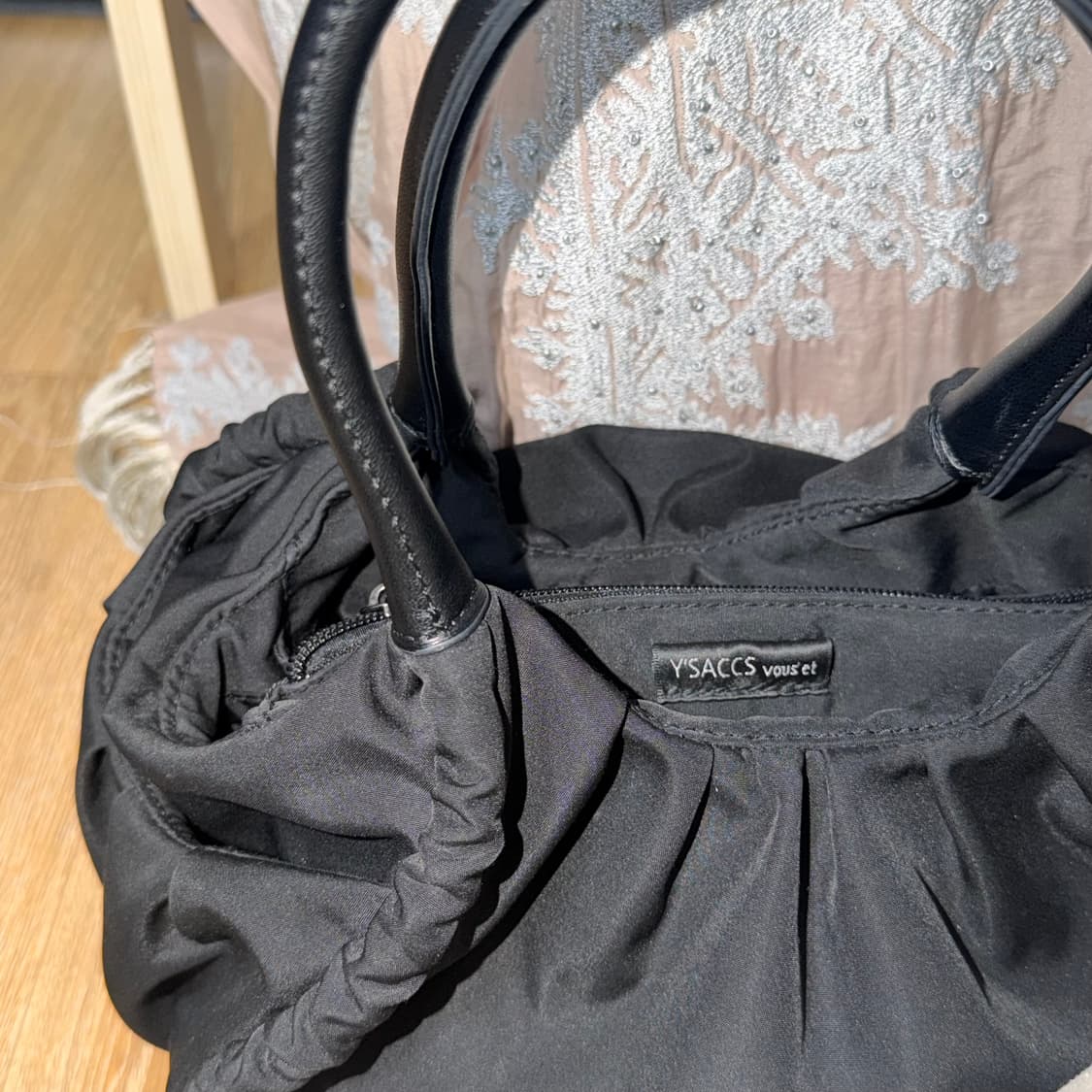 Y’SACCS hand bag black 상품이미지3
