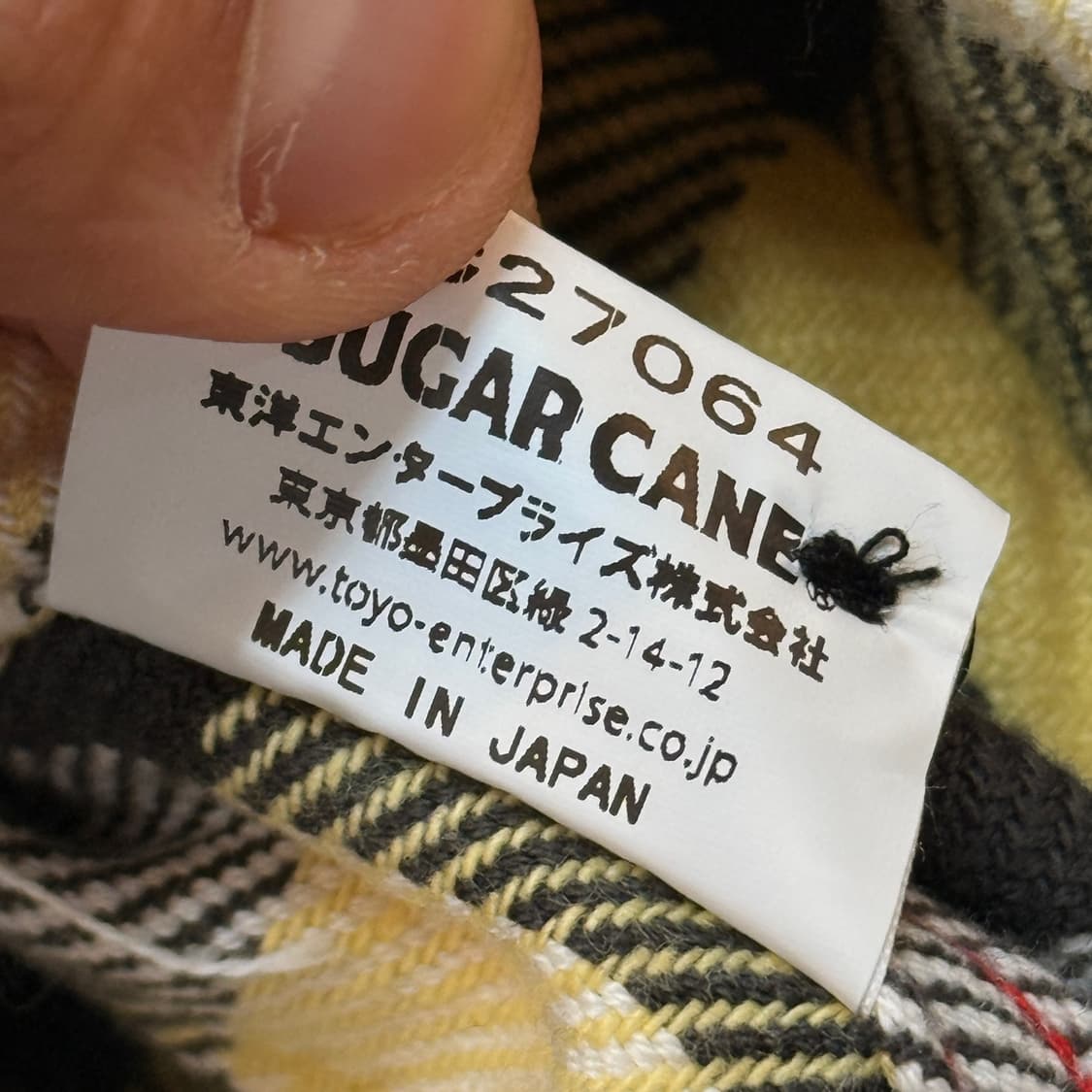 슈가케인 플란넬 워크셔츠 일본생산 M 상품이미지7