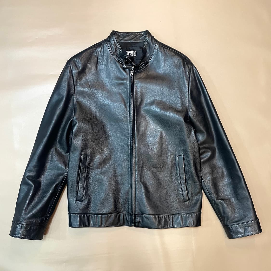 소프라니노) 양가죽 차이나카라 싱글자켓(100) 상품이미지1