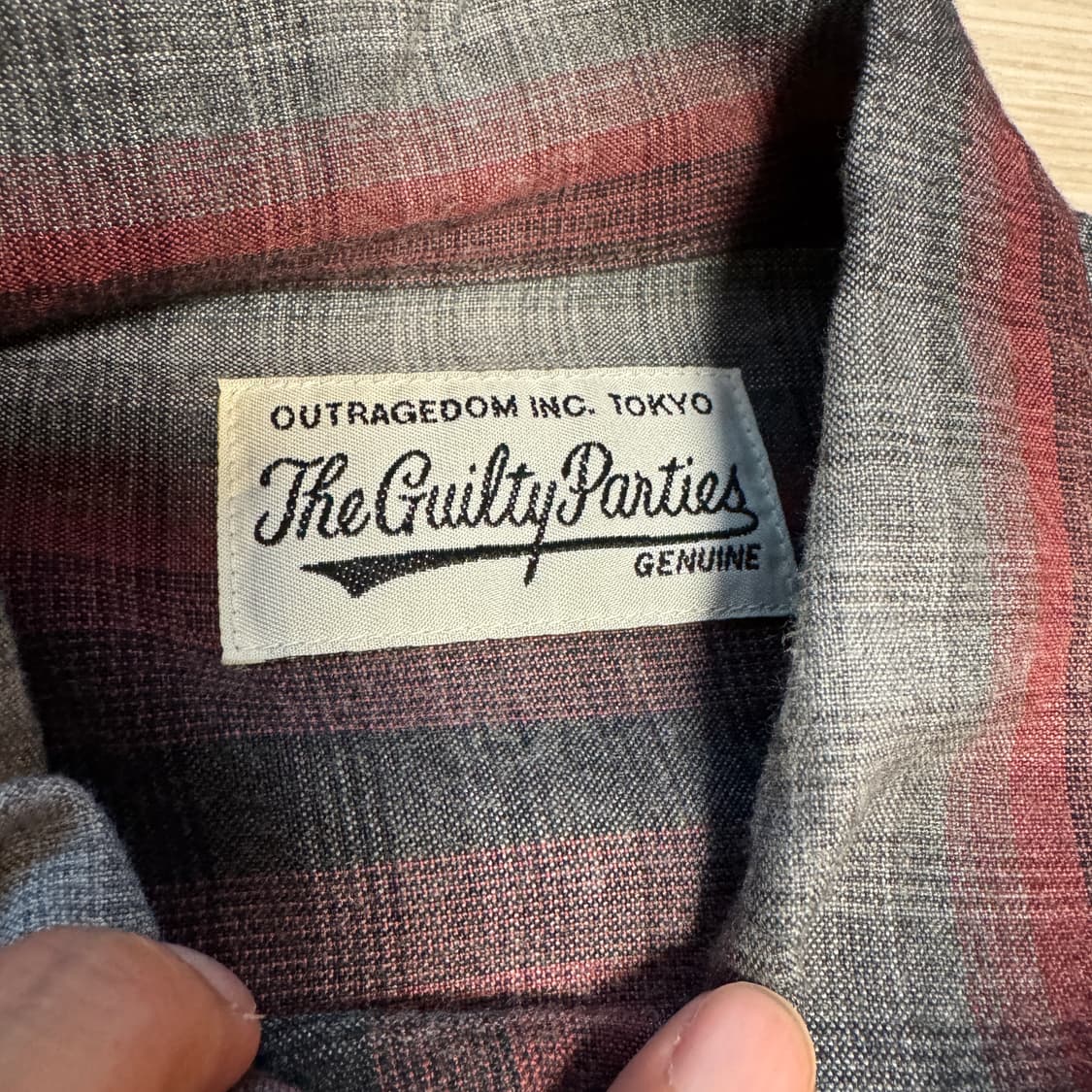 와코마리아 레이온 셔츠 L (캐피탈 슈프림 스투시 휴먼메이드) 상품이미지4