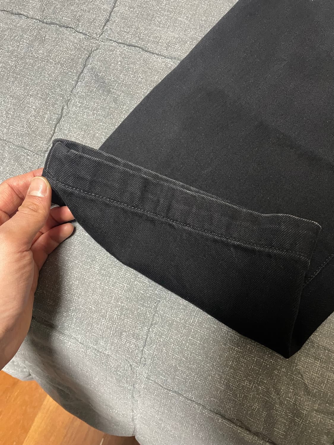 Mfpen Big Jeans Black 상품이미지3