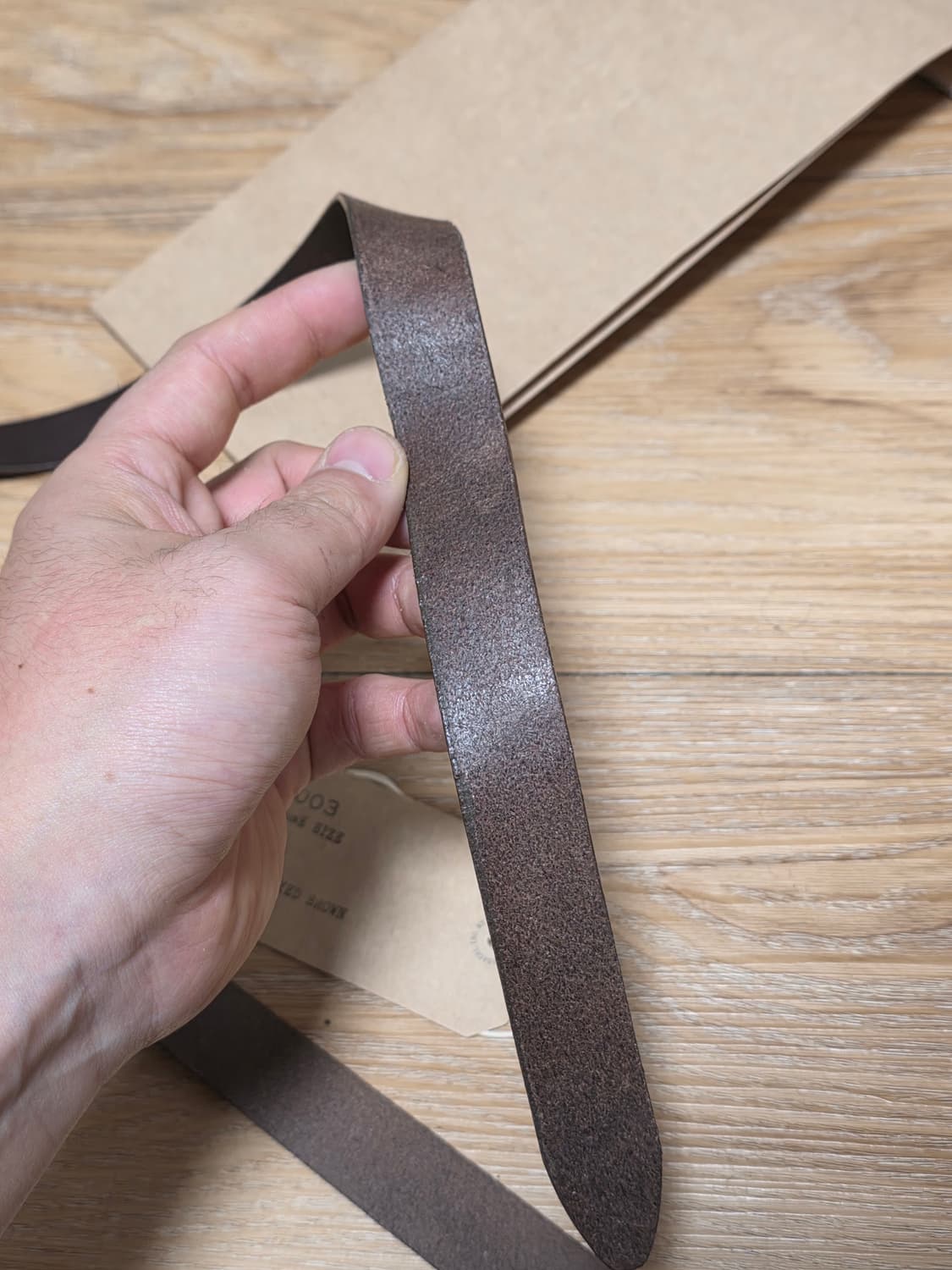 1회착 택포20만)25fw타이가 타카하시 003벨트 머드다이 상품이미지9