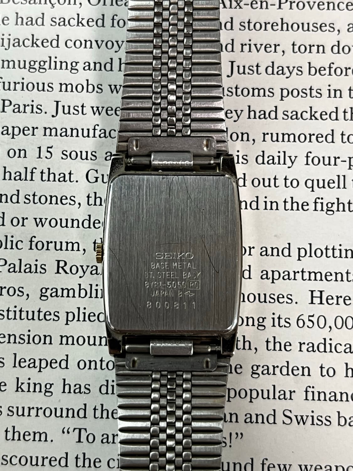 Vintage Seiko Quartz Watch 상품이미지9
