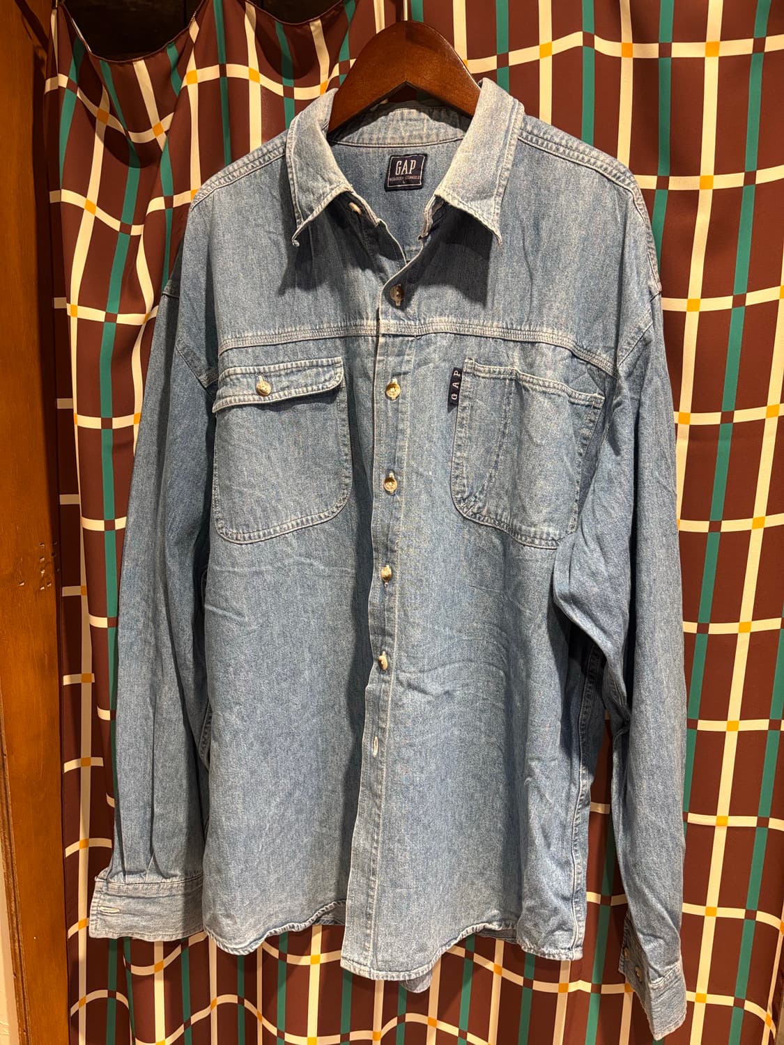 GAP 갭 데님 셔츠 상품이미지2