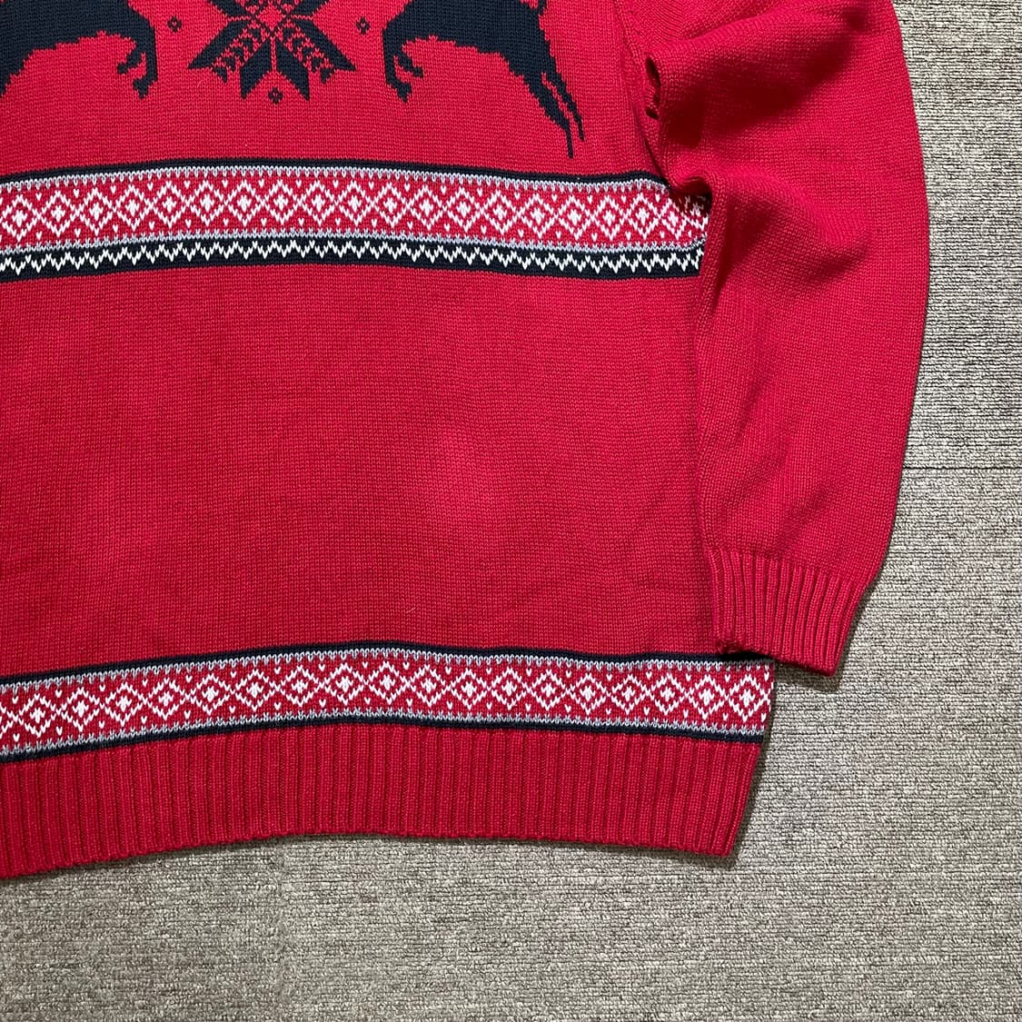 (XL) CHAPS 챕스 노르딕 사슴 니트 상품이미지3