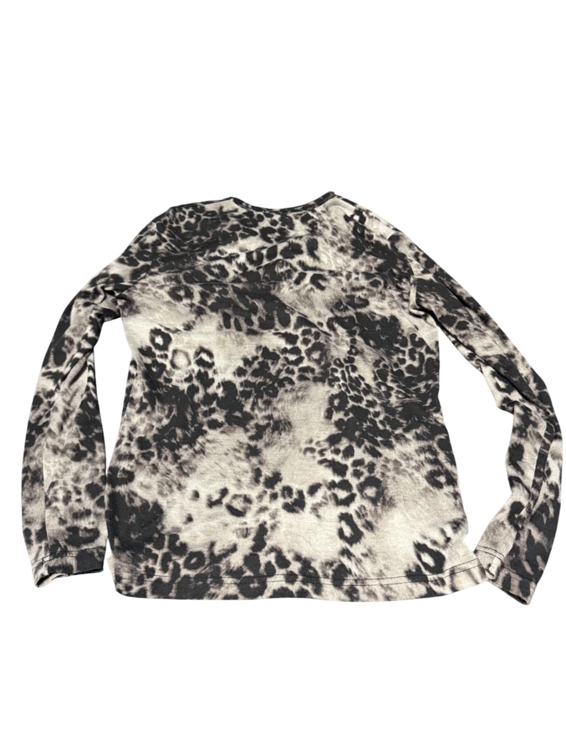 00s Style Leopard Design Long Sleeve 상품이미지3