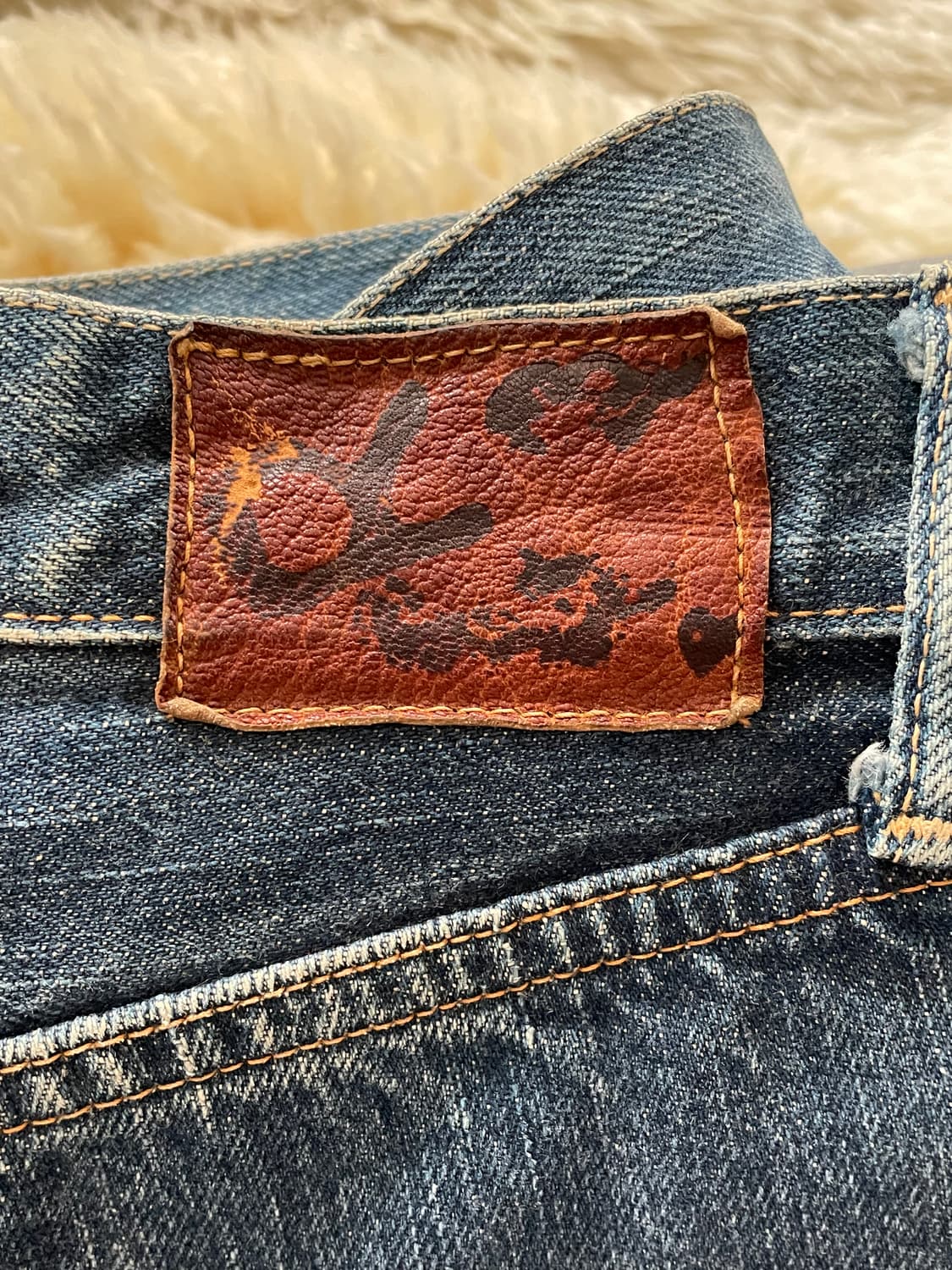 (45rpm) 45알피엠 플레어 데님팬츠 바지 상품이미지5