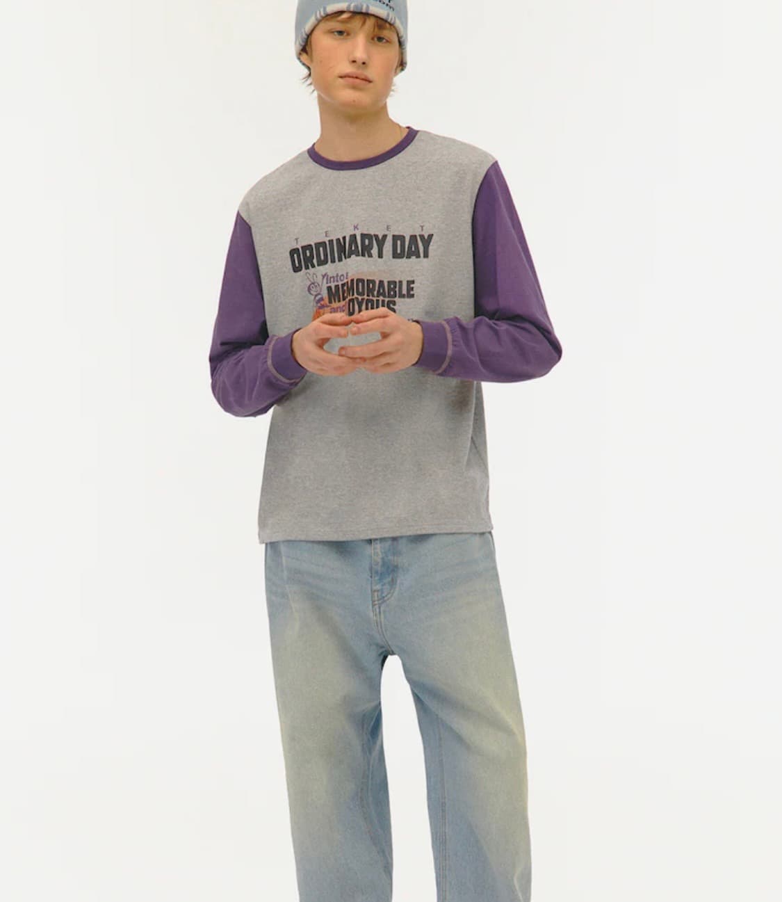 새상품 테켓 TEKET  Occasion L/S Tee  롱슬리브 상품이미지4