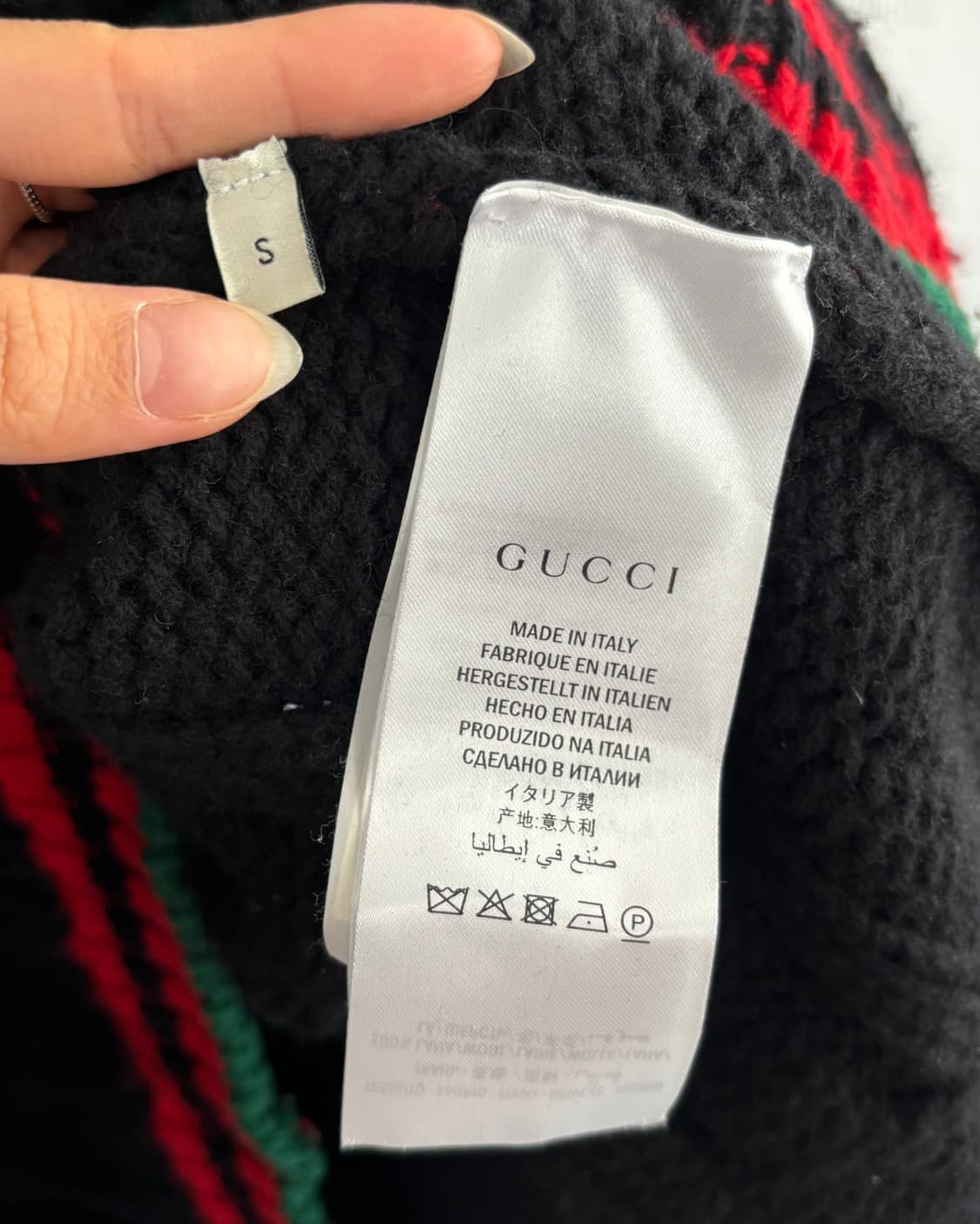 Gucci 구찌 웹 케이블 니트 상품이미지8