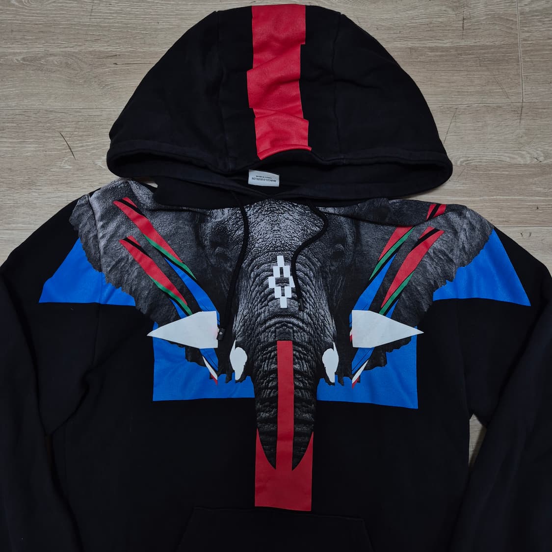 마르셀로 불론 빅프린팅 후드티 XS(85) 상품이미지2