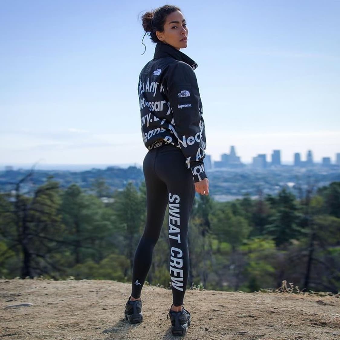 아드리안 호 Sweat Crew 레깅스 블랙 상품이미지1