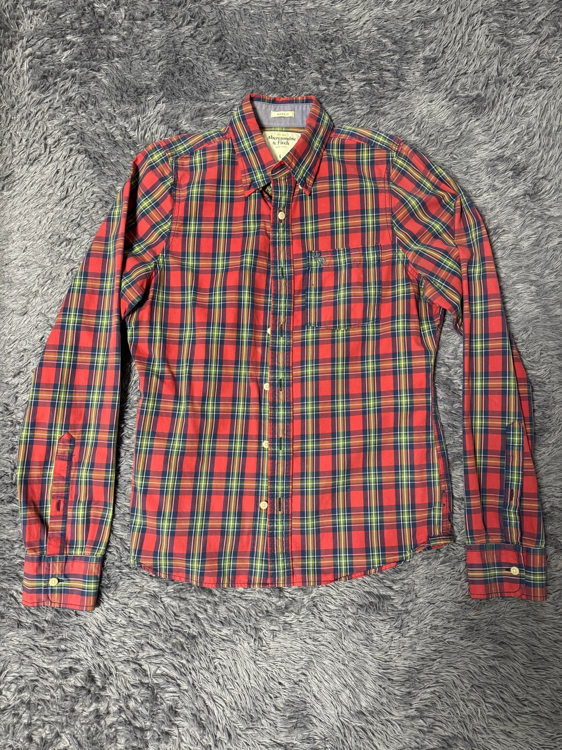 아베크롬비 체크 셔츠 상품이미지1