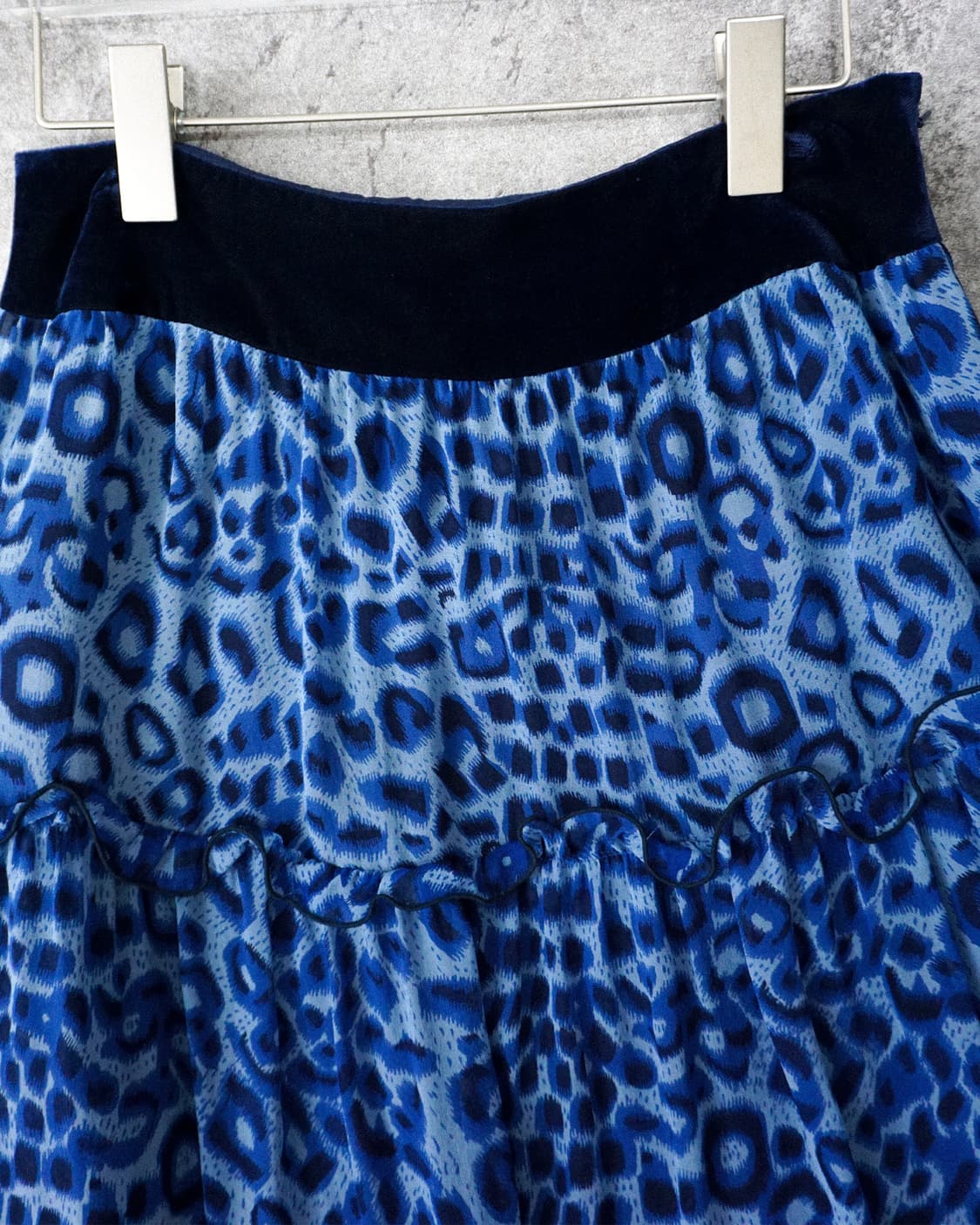 Blue Leopard Skirt 상품이미지3