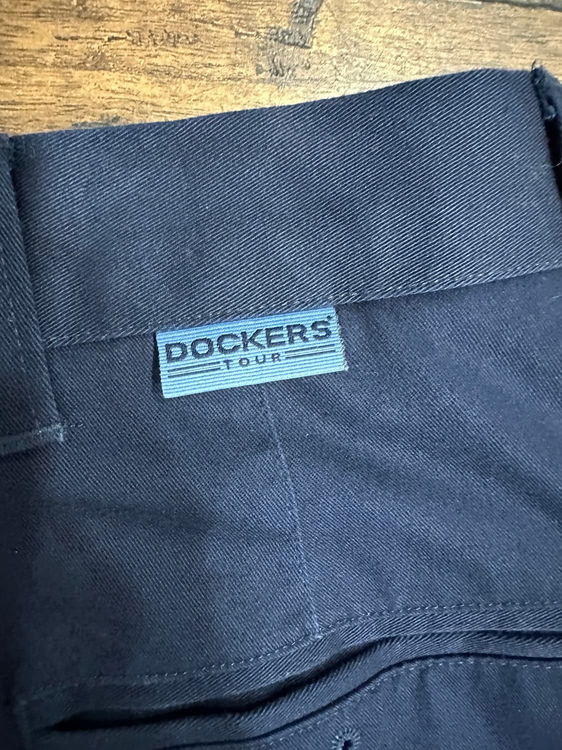 도커스 Dockers 레트로 와이드핏 치노 네이비 면바지 30사이즈 상품이미지7