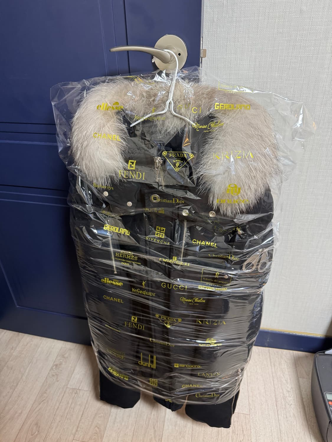 무스너클 쓰리쿼터 패딩 XL  상품이미지3