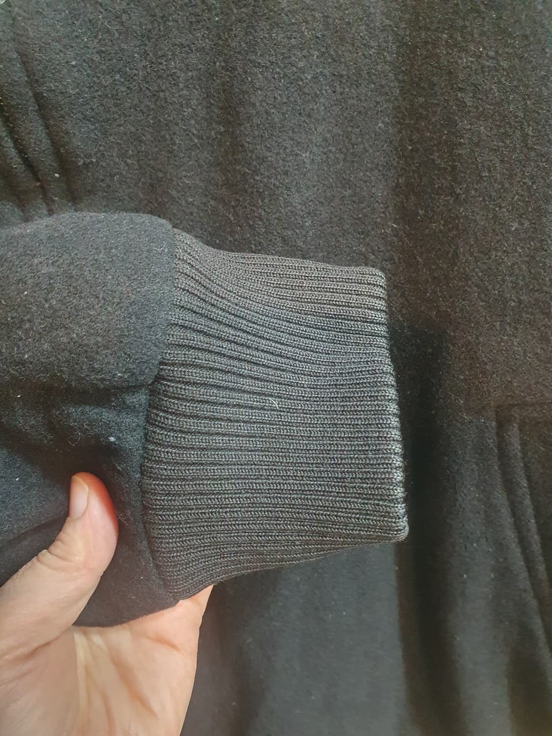 라코스테 블랙 울블루종 자켓 상품이미지4