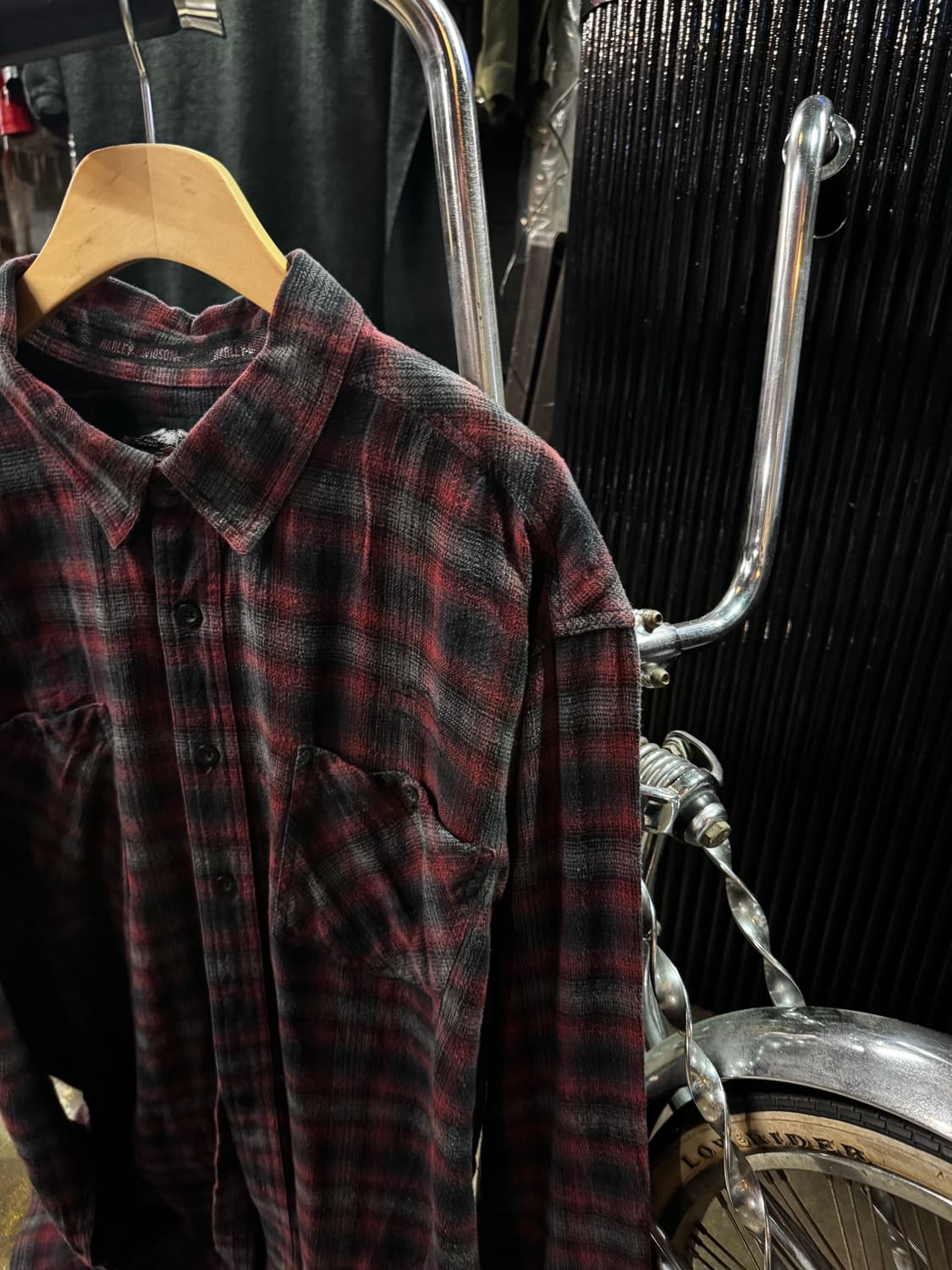 Harley Davidson Plaid Shirts 상품이미지1