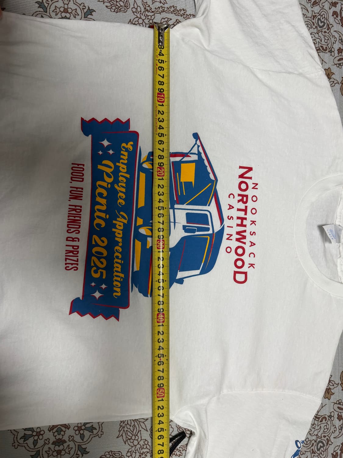 USA빈팔티 Nooksack Northwood Casino피크닉기념티 상품이미지5