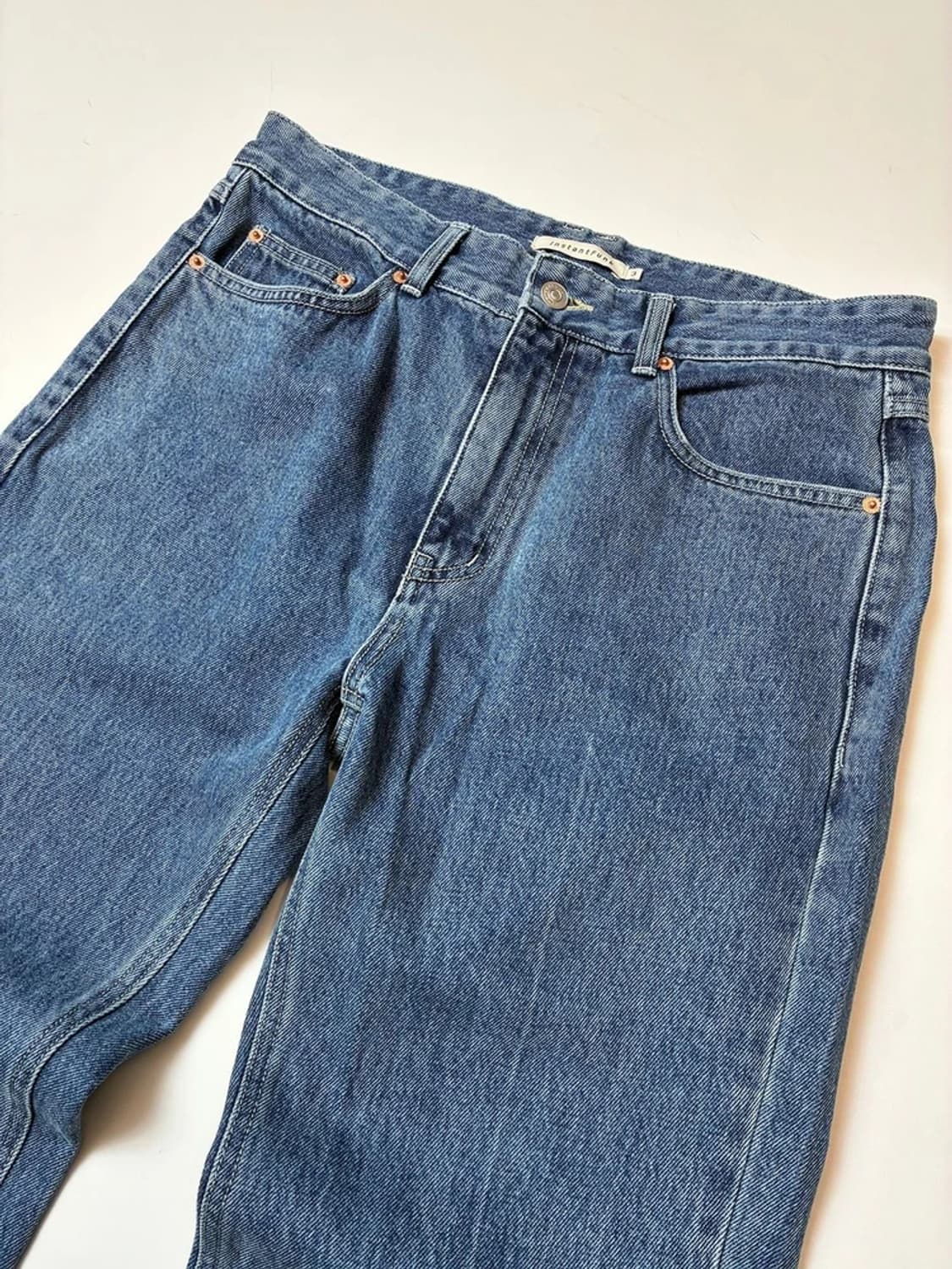 인스턴트펑크 21SS 워시드 부츠컷 데님 팬츠 PN9416 상품이미지2