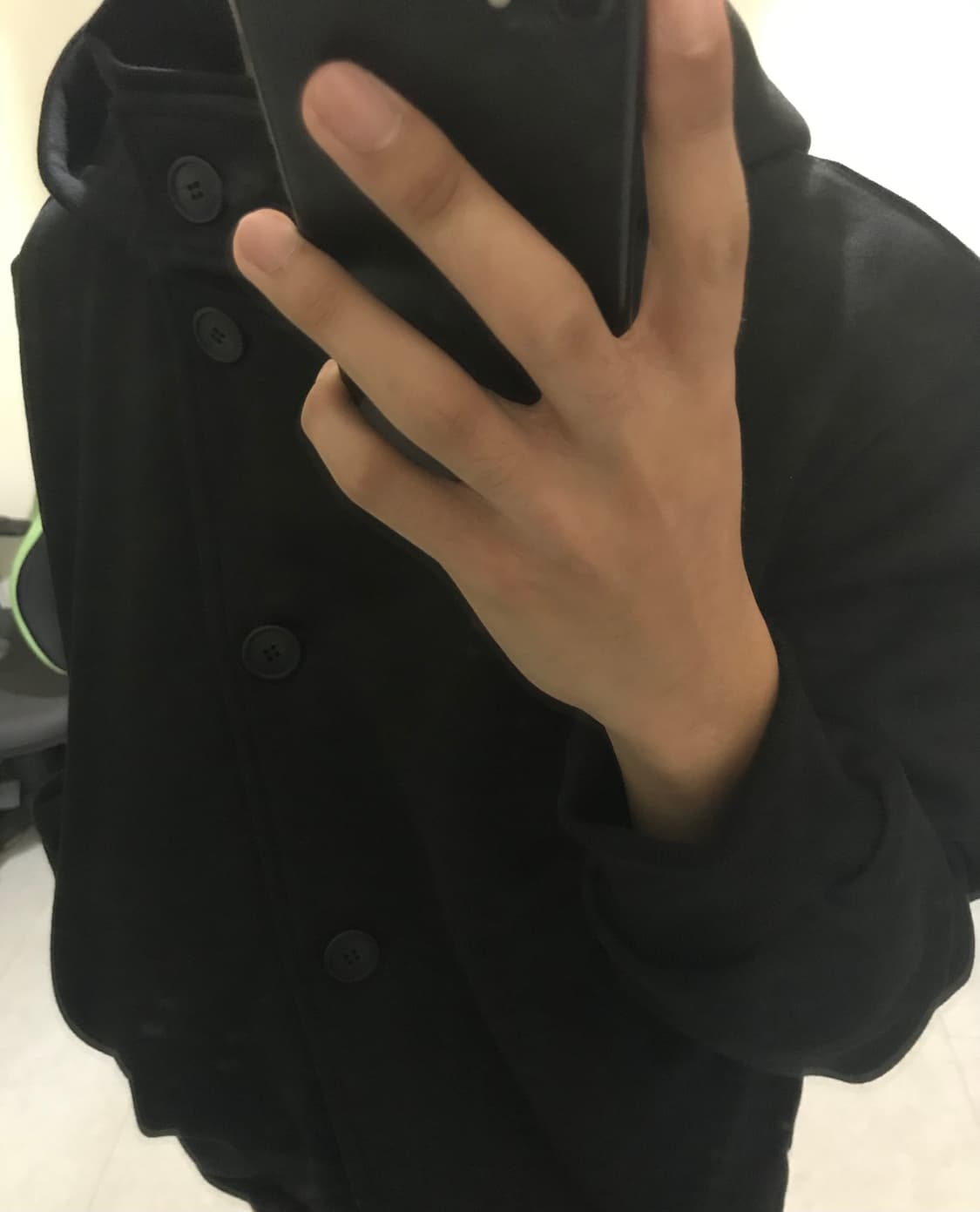 오스하이 하이넥 후드집업 2사이즈 상품이미지1