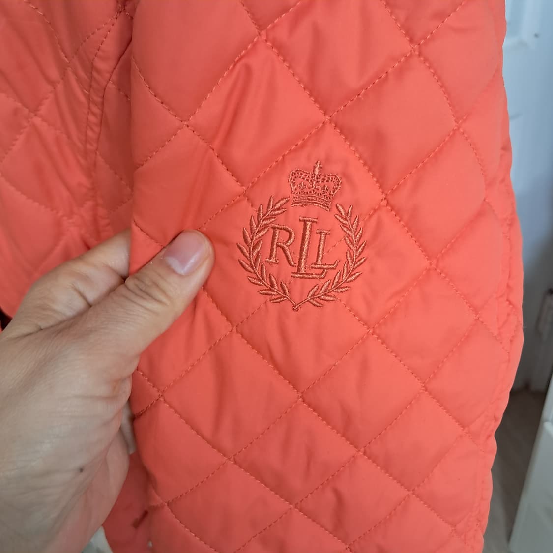 로렌랄프로렌 퀼팅 자켓 경량패딩M 66~77(상태최상) 상품이미지5