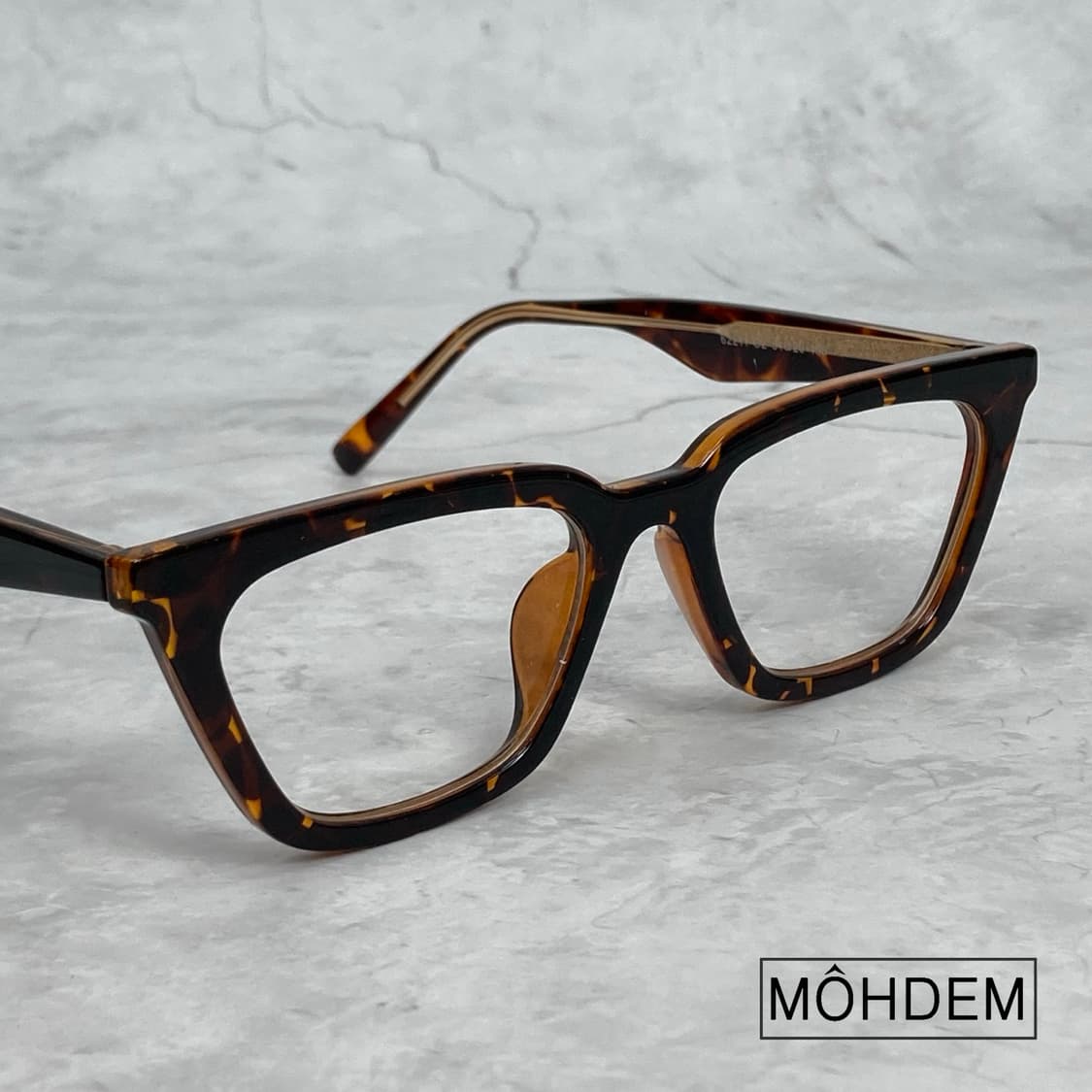 [Unsex] UV400 호피 뿔테 안경 아이웨어 상품이미지7