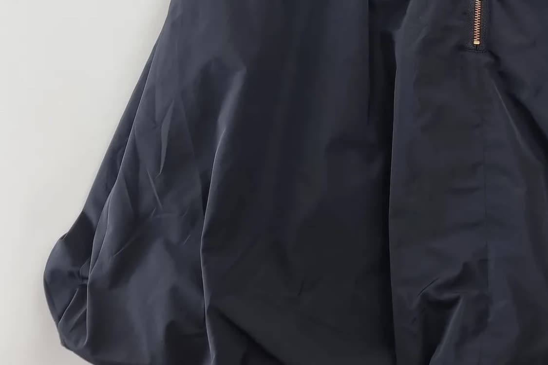 글로벌워크 블랙  벌룬 미니스커트 상품이미지7